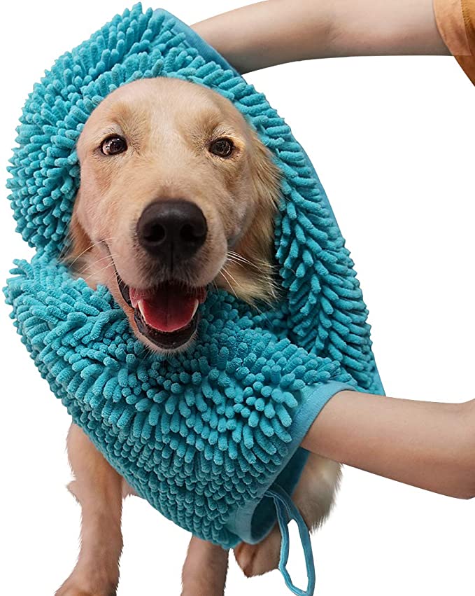 casaba bath towels dogs